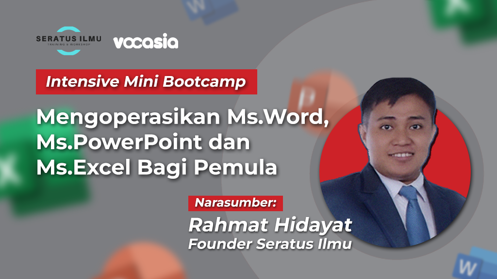 Mengoperasikan Ms.Word, Ms.PowerPoint dan Ms.Excel Bagi Pemula