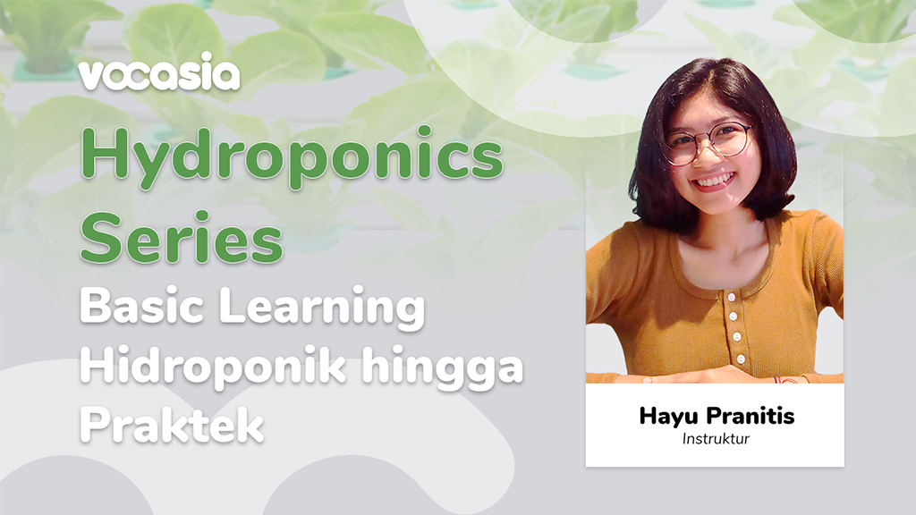 Hydroponics Series – Basic Learning Hidroponik hingga Praktek