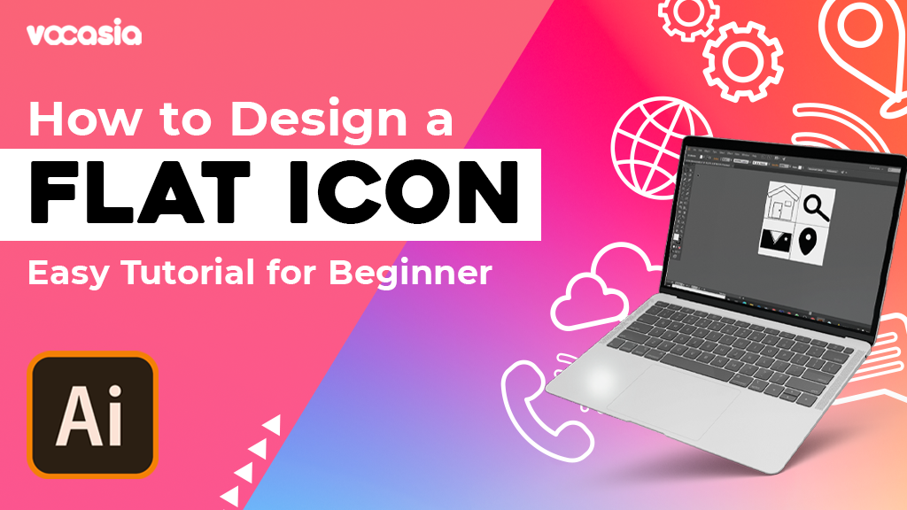 How To Make an Icon For Beginner In Adobe Ilustrator